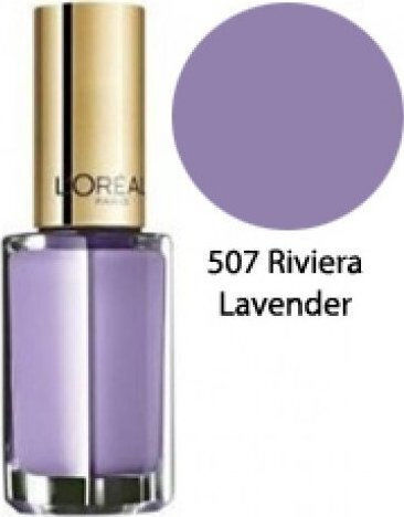 L'Oreal Paris Color Riche Le Vernis Gloss Nail Polish 507 Riviera Lilac 5ml