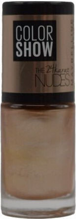 Maybelline Show Glossy Βερνίκι Νυχιών 474 Gilded In Gold 7ml