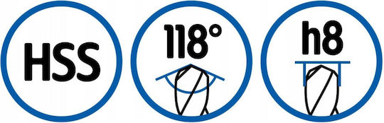 Irwin Burghiu HSS pentru Metal