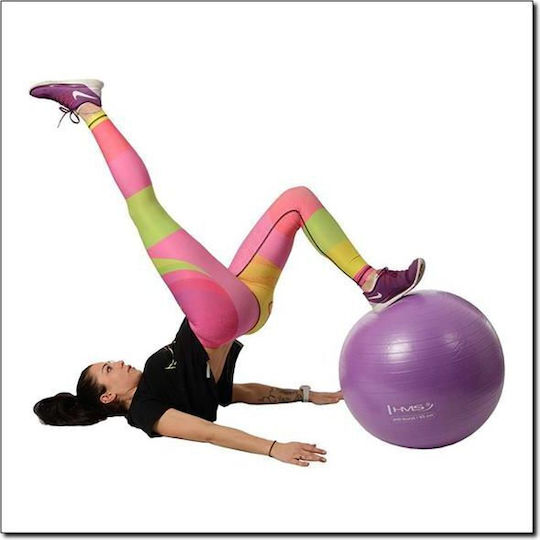 Abisal Μπάλα Pilates 65cm σε Μωβ Χρώμα