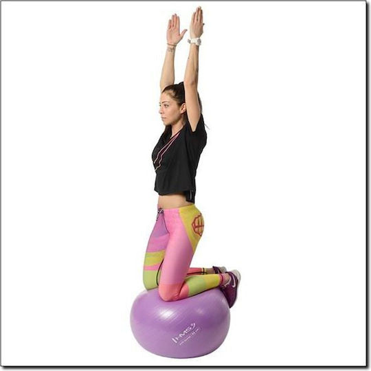 Abisal Μπάλα Pilates 65cm σε Μωβ Χρώμα