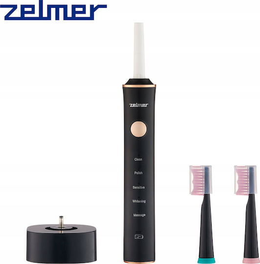 Zelmer Elektrische Zahnbürste ZTB2010K Schwarz