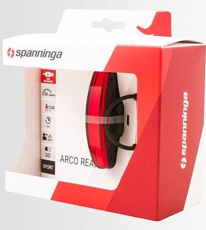 Spanninga 305189-UNIW Επαναφορτιζόμενο Οπίσθιο Φως Ποδηλάτου