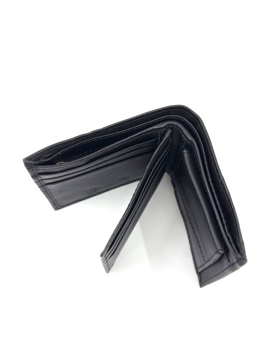 Leather Men's Wallet Classic with RFID Black