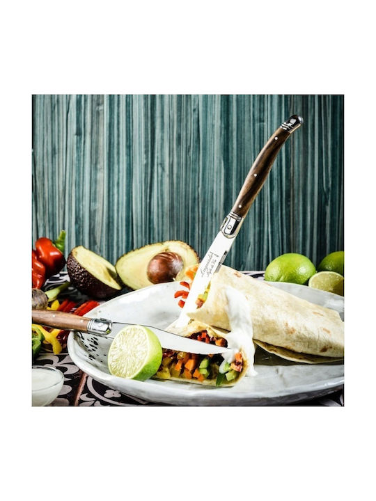 Laguiole Tradition Steak Knives Made Of Stainless Steel 6 Pieces