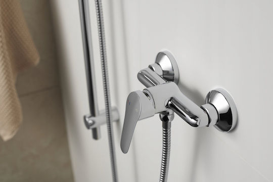 KFA Built-in Faucet Mixer for Shower Silver