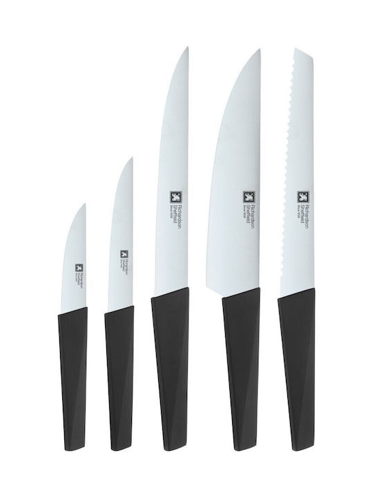 Richardson Sheffield Edge Messer Set mit Sockel aus Rostfreiem Stahl 5 Stück