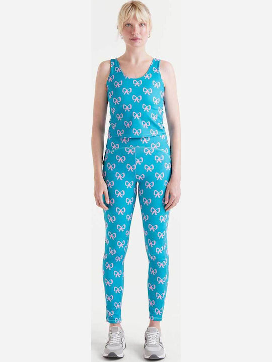 Women's Blouse Aqua