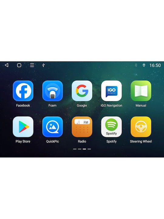 Digital IQ Sistem Audio Auto pentru Fiat Grande Punto 2005-2012 (Bluetooth/USB/AUX/WiFi/GPS/Apple-Carplay/Android-Auto) cu Ecran Tactil 7"