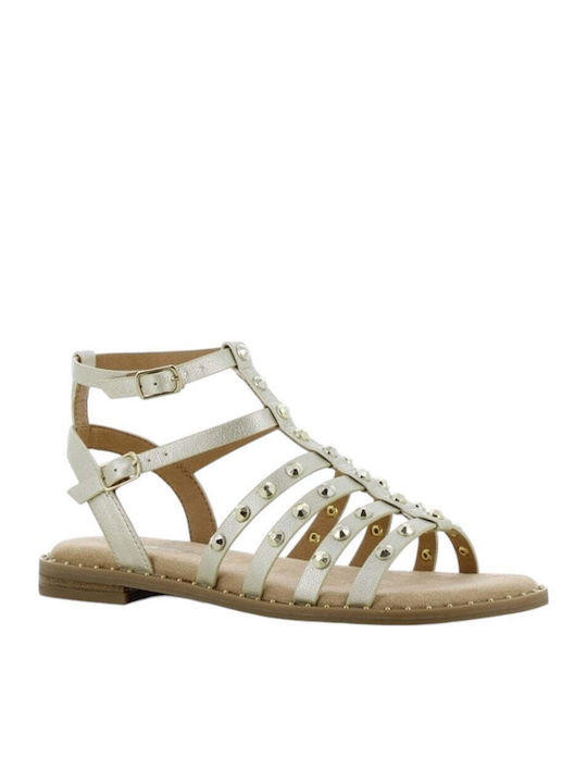 Γυναικεία Ανατομικά Σανδάλια Gladiator Μαύρα