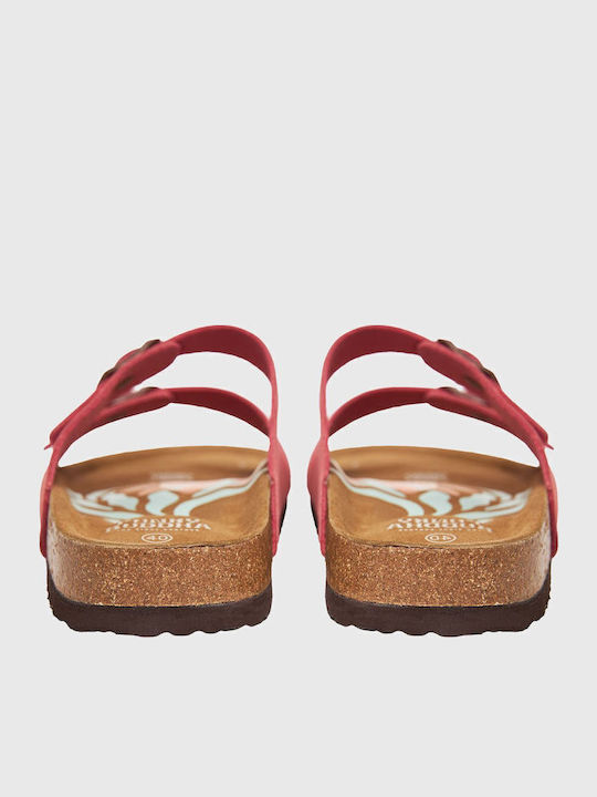 Women's Flat Sandals in Pink Color