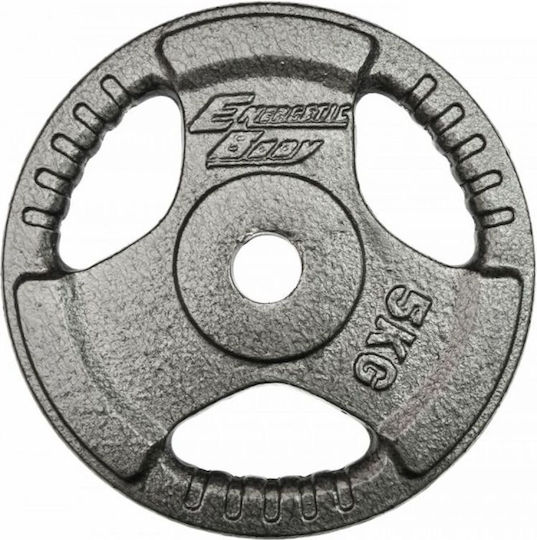 Eb Fit Set of Plates Metal 1 x 5kg Ø28mm with Handles