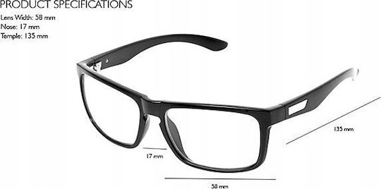 Gunnar Intercept Onyx Очила за Защита на Екрана в Черен Цвят