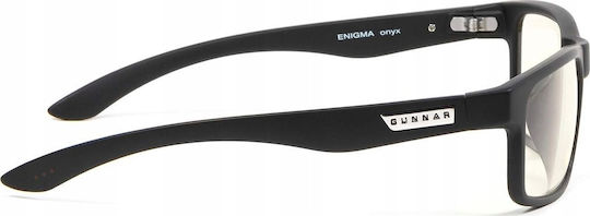 Gunnar Enigma Onyx Clear Glass