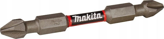 Makita Makita Double Screwdriver Bit Ph2-65mm 2pcs Impact Premier