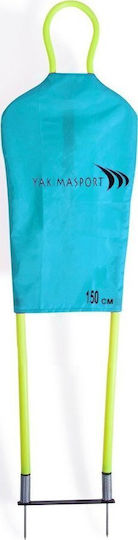 Yakimasport Spring Wall Junior 150cm Football Training Player Dummies Blue 1pcs