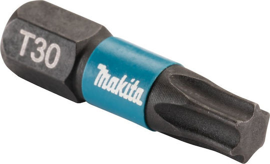 Makita Makita Screwdriver Bit T30-25mm 25pcs Impact Black