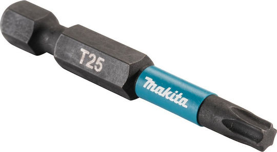 Makita Screwdriver Bit T25-50mm 10pcs Impact Black