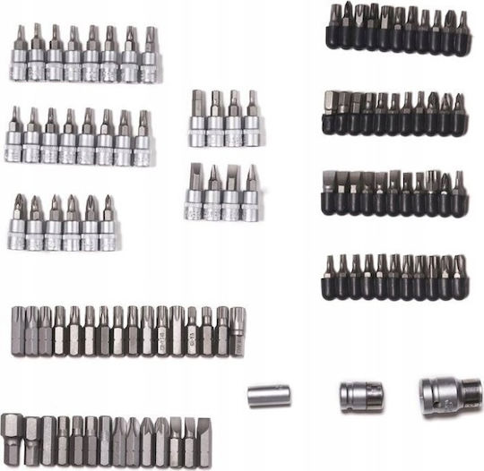 JCB Hexagon Sockets with Frame Host 1/2" 3/8" 1/4" Diameter 1/2" 3/8" 1/4"