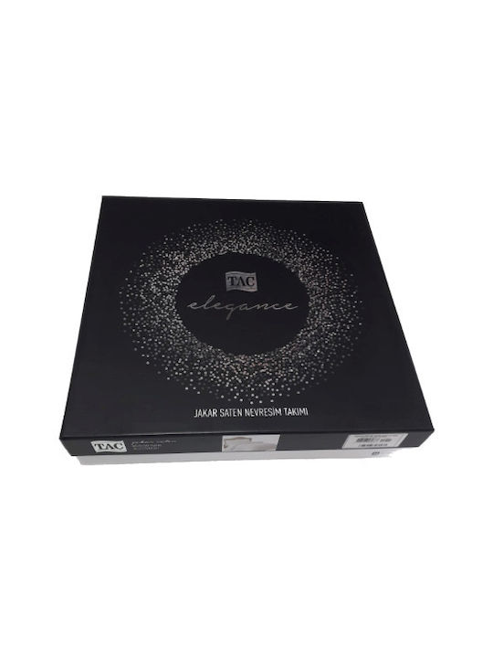 Set Husă de Pilotă Dublă cu 4 Fețe de Pernă & 1 Cearsaf 200x220 Liliac