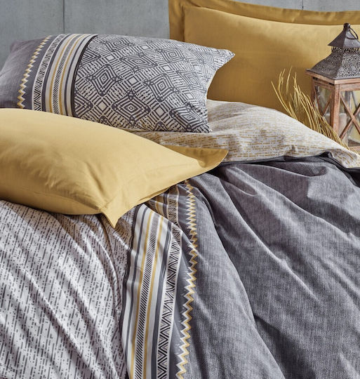 Cotton Box Σετ Διπλή 200x220cm Beige