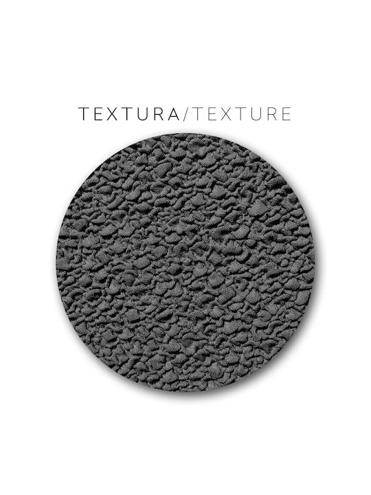 Eysa Roc Husă Elastică Canapea cu cinci locuri C/16 Dark Gray 250εκ. 1buc F7591716
