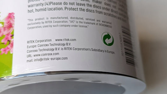 JVC 52x Cake Box