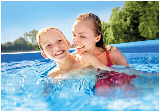 Intex Easy Round Swimming Pool 1942L Inflatable 244x61cm Light Blue