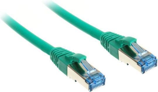InLine S/FTP Cat.6 (Gigabit) Καλώδιο Δικτύου Ethernet 1.5m Πράσινο