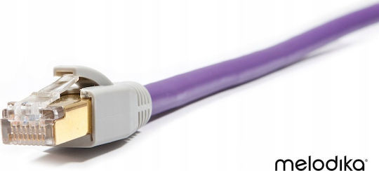 Melodika F/UTP Cat.6e (High Speed) Cablu De Rețea Ethernet 7m Violet