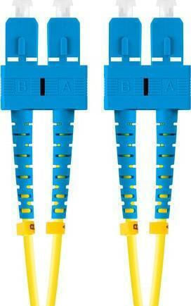 Lanberg Netzwerkkabel Optische Faser SC/UPC-SC/UPC 5m Mehrfarbig