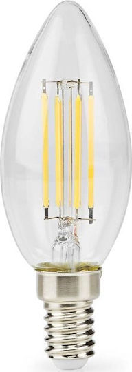 Nedis Retro Style Λάμπα LED 4.5W για Ντουί E14 Θερμό Λευκό