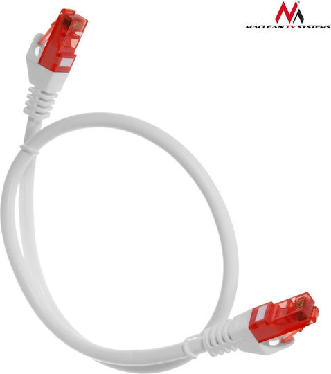 Maclean Energy U/UTP Cat.6 Ethernet Network Cable 1m Gray