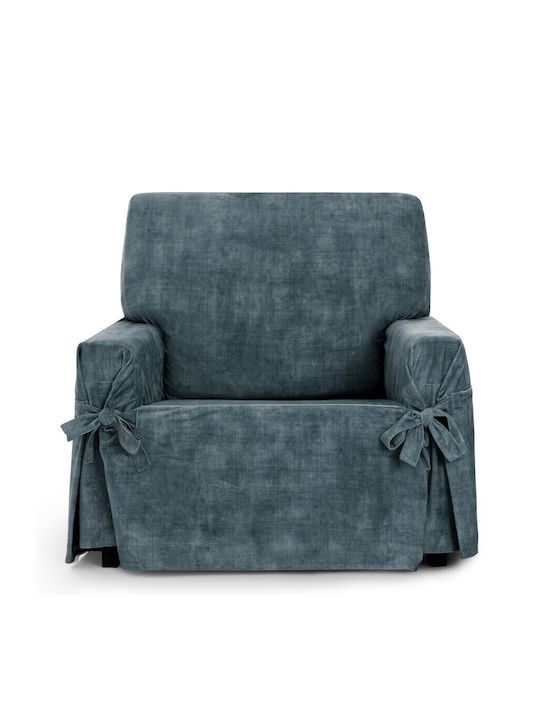Eysa Turin Elastic Cover for Armchair Turquoise C3 1pcs F613303