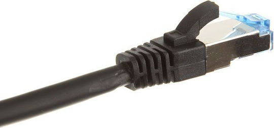 InLine S/FTP Cat.6 (Gigabit) Καλώδιο Δικτύου Ethernet 0.5m Μαύρο
