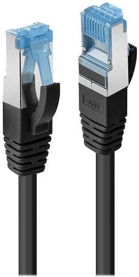 Lindy S/FTP Cat.6a Кабел за Ethernet мрежа 15м Черен 1бр