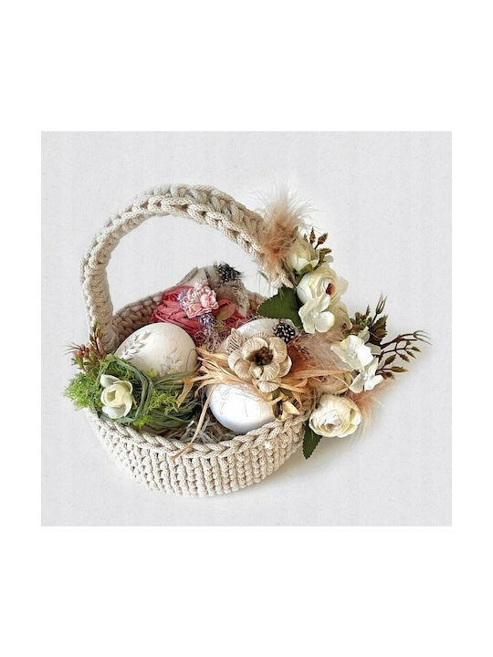 Ramură de Pampas Crem-Pudră 32cm