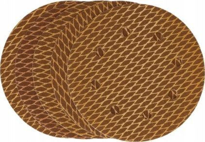 Anti-clogg Grinding Discs 180mm #60 Velcro Set of 5 Pieces Dedra
