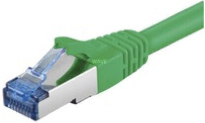 Goobay S/FTP Kat.6a (Gigabit) Netzwerkkabel Ethernet 1m Grünes