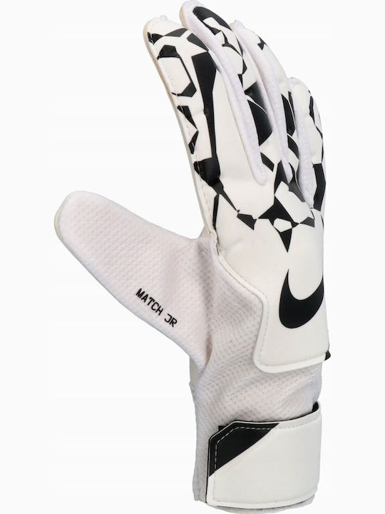Nike Match Kids Goalkeeper Gloves White