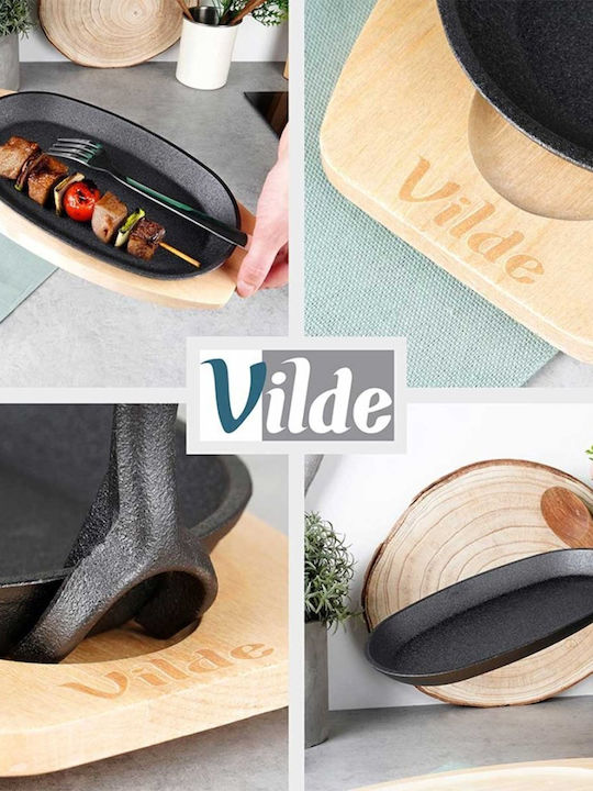 Vilde Pan aus Gusseisen 12.5cm