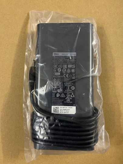 Dell Laptop Charger 240W 19.5V 12.3A for Dell with Detachable Power Cable