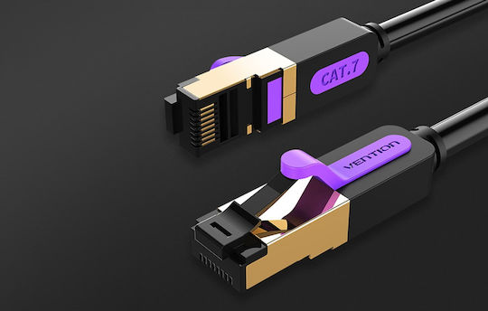 Vention S/FTP Cat.7 (10Gbps) Network Cable Ethernet 0.5m Black