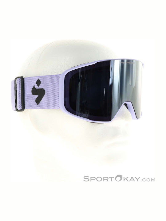 Sweet Protection Ski & Snowboard Goggles Kids Purple with Lens in Purple Color