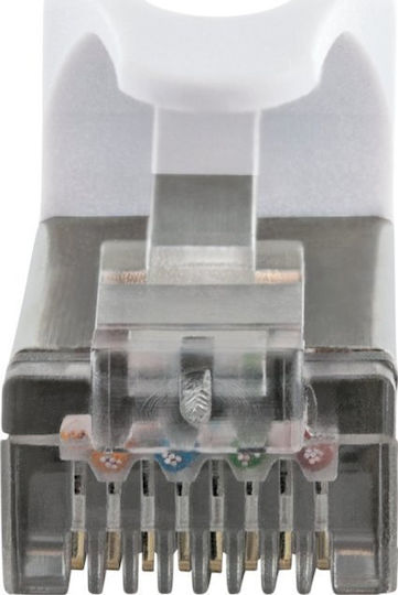 Schwaiger S/FTP Cat.6 Gigabit Network Cable Ethernet 20m White