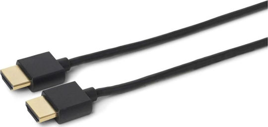 Microconnect HDMI 2.0 Cable HDMI male - HDMI male 1m Black
