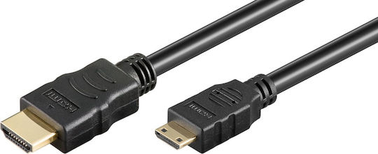 Microconnect HDMI 1.4 High Speed 1080p 120Hz Cable HDMI male - HDMI male 1m Μαύρο