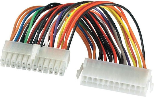 Goobay 24-Pin ATX - 24-Pin ATX Kabel 0.30m Mehrfarbig (93239)