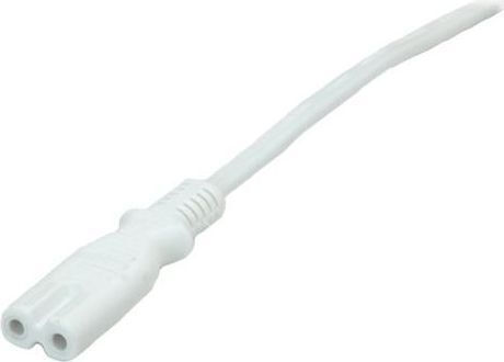 Value IEC C7 - Euro Cable 1.8m Λευκό 19.99.2095