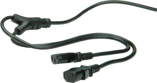 Value Schuko - IEC C13 Cable 1.8m Black (19.99.1022B)